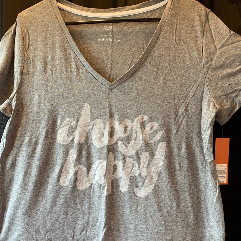 Choose Happy tee